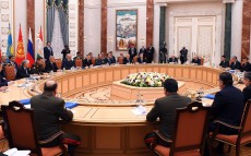 Нұрсұлтан Назарбаев Ұжымдық қауіпсіздік шарт ұйымы Ұжымдық қауіпсіздік кеңесінің сессиясына қатысты